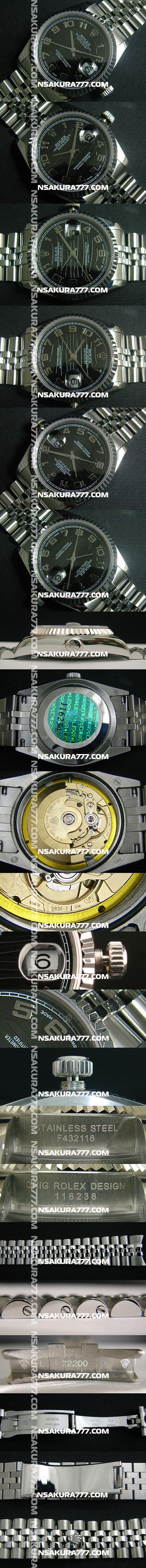 ROLEXロレックスデイトジャストSwiss ETA社 2836-2 ムーブメント 28800振動 オートマティック(自動巻き) - ウインドウを閉じる