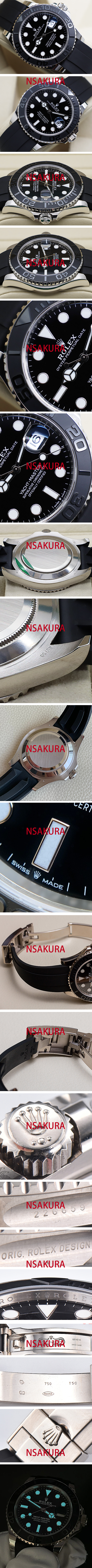 ROLEX ロレックス ヨットマスター 42 226659 ,Asian 21600振動 オートマティック(自動巻き) （ clean工場最高製品） - ウインドウを閉じる