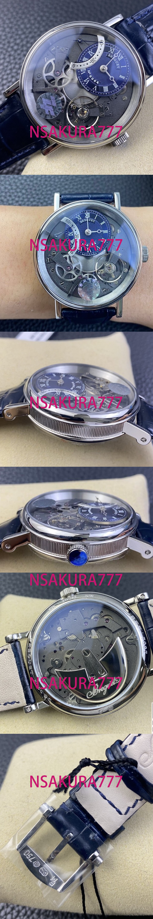 ブレゲ(BREGUET)トラディショRef.7097BB/GY/9WU - ウインドウを閉じる