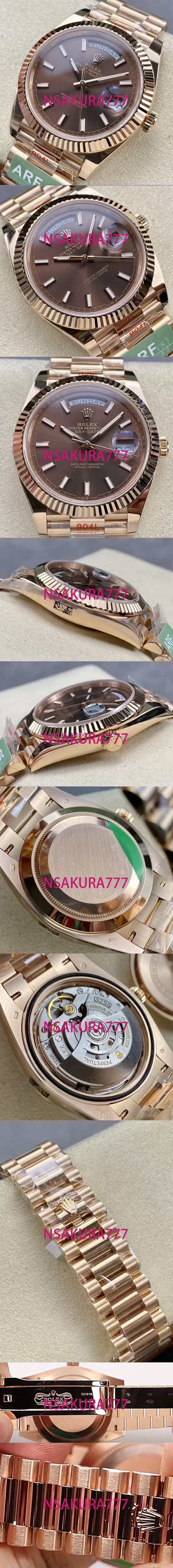 ROLEX ロレックス デイデイト 40 m228235-0053（ ARF工場最高製品） - ウインドウを閉じる